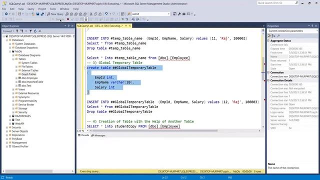 How Many Types of Tables in SQL Server 2017, 2019, 2016, 2012? смотреть онлайн