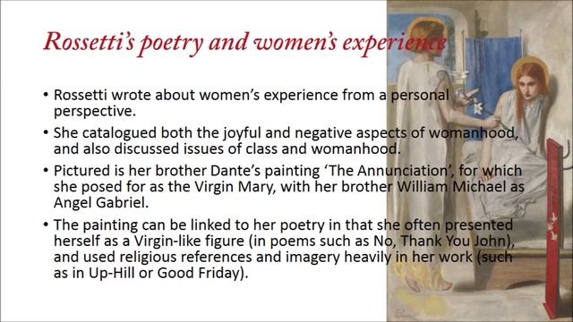 Rossetti vs A Doll's House Women | A-LEVEL ENGLISH смотреть онлайн