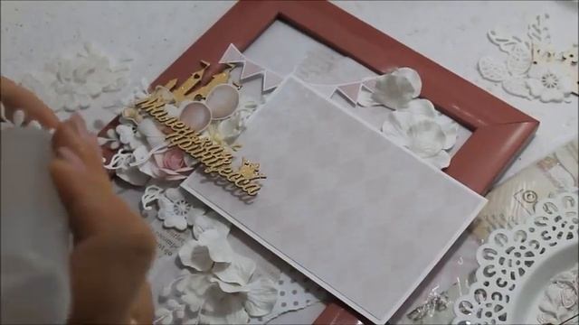 Мастер класс - Холст в раме/ Скрапбукинг/ CraftPaper смотреть онлайн