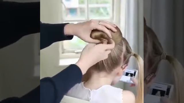 Прическа для девочки в школу смотреть онлайн