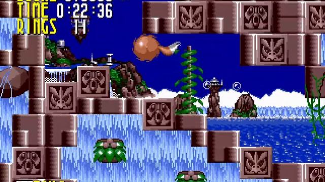 Sonic Megamix v4.0b - Sega Mega CD BIOS Crash смотреть онлайн