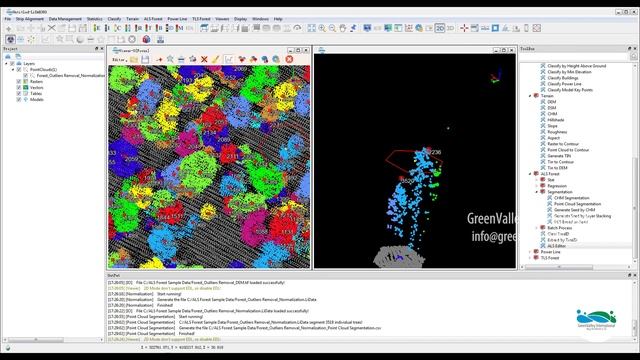 LiDAR360 v2.0.1 | Processing ALS Forestry Point Cloud Data Tutorial смотреть онлайн