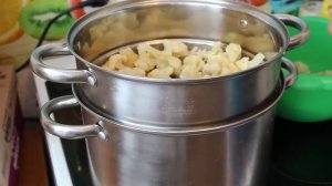 Цветная капуста на пару!