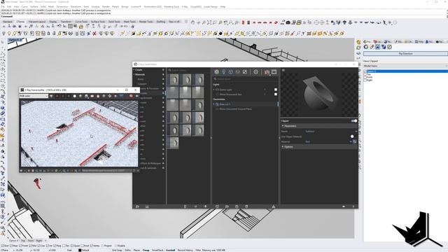 3D section in Vray for Rhino смотреть онлайн