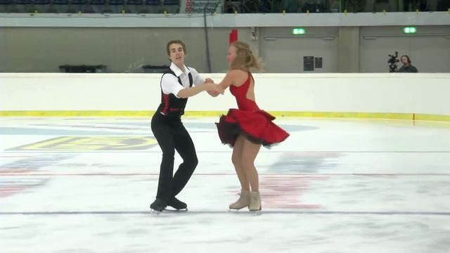 2015 ISU Jr. Grand Prix - Linz Free Dance Valentina SCHÄR / Carlo RÖTHLISBERGER SUI смотреть онлайн