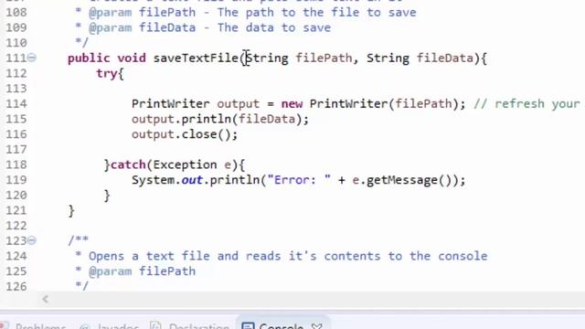 Java File IO смотреть онлайн