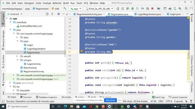 SMart Shopping App Mini Android Project Using Spring Boot Session - 2 смотреть онлайн