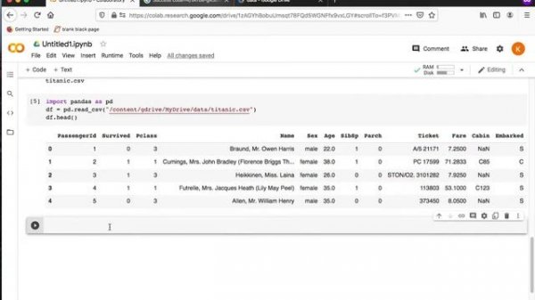 Google colab and github demo