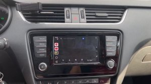Skoda Octavia A7. CarPlay расширенный .