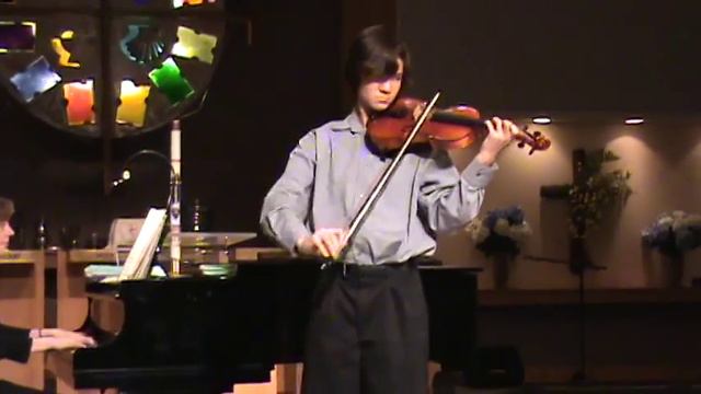 Kabalevsky Violin Concerto In C Major, 1st Mvt