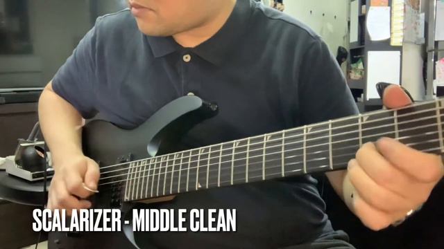 Scalarizer Gen 8 using Jackson J227 7 string guitar and Blackstar ID60 amplifier. смотреть онлайн