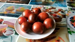 Томат Черная богиня.