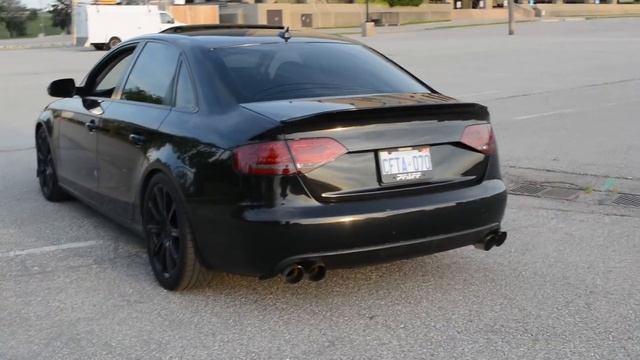 Audi A4 B8 Quad Exhaust Conversion смотреть онлайн