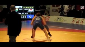 India's first ever gold medal in wrestling in Commonwealth, Geeta Phogat.