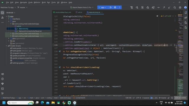 How to Implement WebView Inside Download Manager in Android Studio Using Kotlin смотреть онлайн