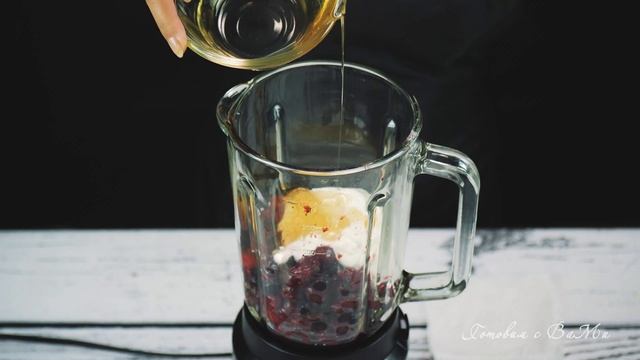 Ягодный сорбет (щербет) с творогом #безсахара