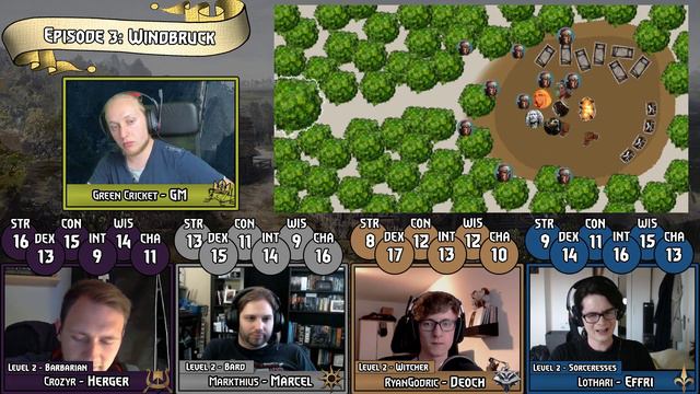 Witcher D&D - Episode 3: Windbruck (Dungeons & Dragons in the world of the Witcher) смотреть онлайн