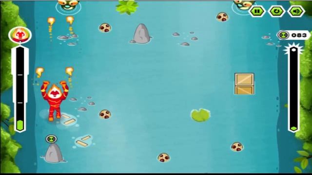 Kids Game Video - BEN10 GAME - ALIEN RUSH- Video Games For Kids смотреть онлайн