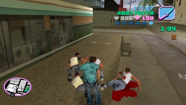 Прохождение игры Grand Theft Auto: Vice City. Вспышка ярости 30. Катана. смотреть онлайн