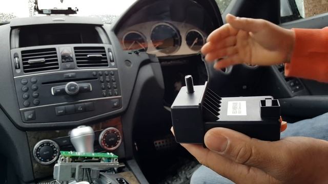 Mercedes C Class W204 Steering Lock ESL fault. No ignition, car not starting. How to repair. смотреть онлайн