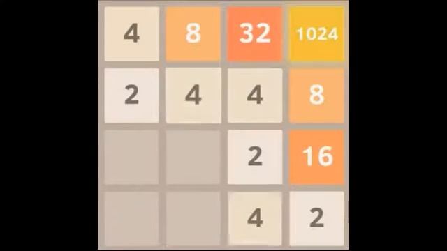 Прохождение игры 2048 смотреть онлайн