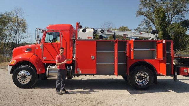 Service Truck Overview - Peterbilt 337 Dominator II смотреть онлайн