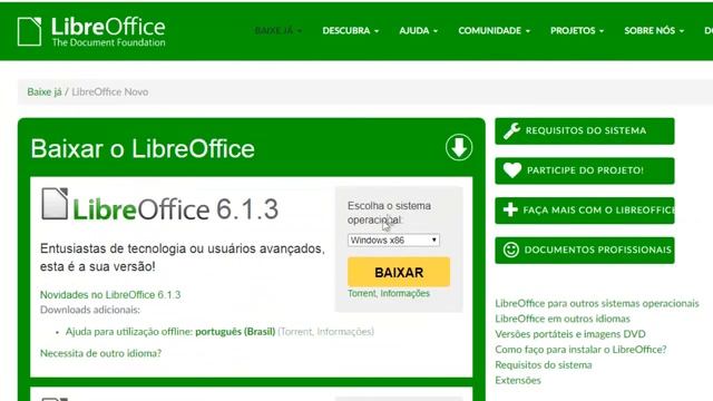 COMO UTILIZAR O LIBRE OFFICE CALC - PLANILHA ELETRÔNICA ALTERNATIVA AO EXCEL смотреть онлайн