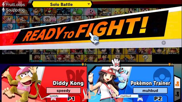 speedy (Diddy Kong) vs muhbud (Pokemon Trainer) - Checkpoint: Blossom Winners Round 2 смотреть онлайн