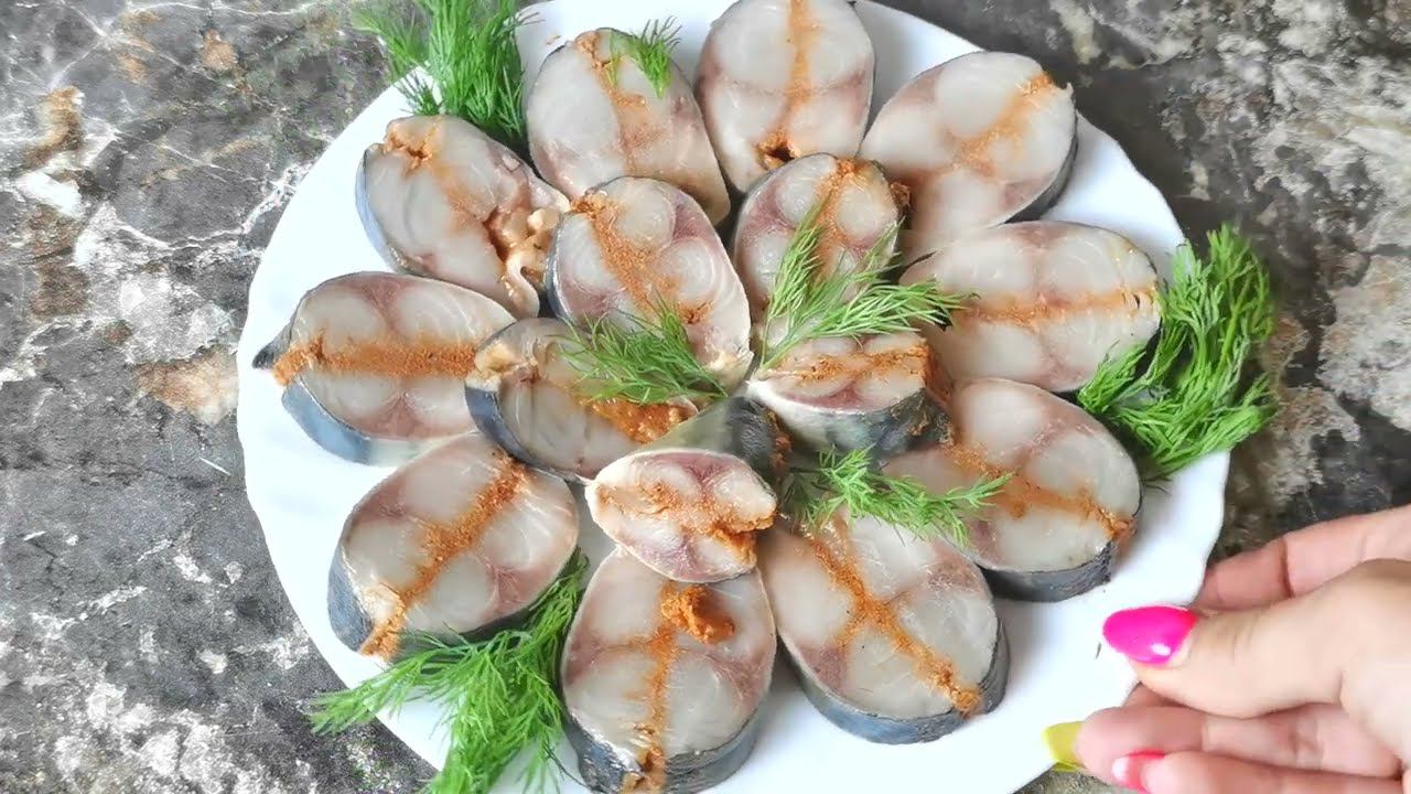 Рулет из скумбрии! Закусочная слабосоленая СКУМБРИЯ! Фантастически вкусная рыбка! смотреть онлайн