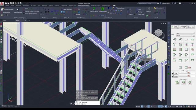 Structural Steel Challenge - Railings and Stairs смотреть онлайн