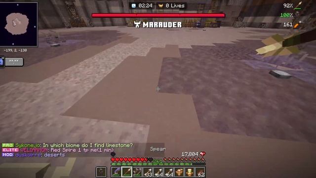 Marauder Boss Fight SOLO/NO ARMOR/NO BUFFS/NO EXTRA LIVES - Minecraft Origin Realms Server смотреть онлайн