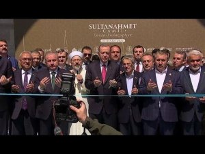 Реджеп Эрдоган в Султанахмете /Recep Erdoğan