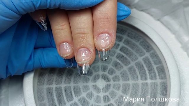 Новогодний маникюр 2023 ? Зимний маникюр ❄️ Дизайн ногтей кошачий глаз. Снежинки ❄️ Градиент смотреть онлайн