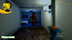 FNAF КРОВАВЫЕ АНИМАТРОНИКИ ЗОЛОТЫЕ ФОКСИ в ДОМЕ ФНАФ ПЛЕЯ !!!