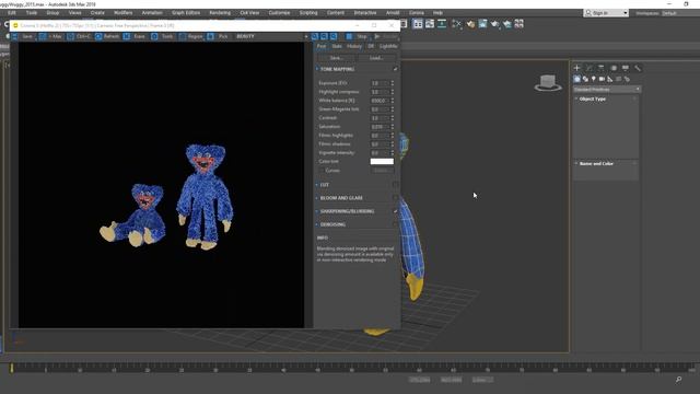 Обзор моей 3d модели Хагги Вагги | Overview Of My 3d Model HuggyWuggy
