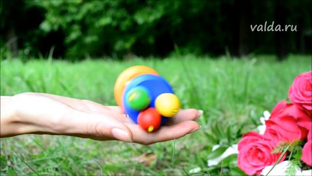 Погремушка шумелка окрашенная Вальда смотреть онлайн