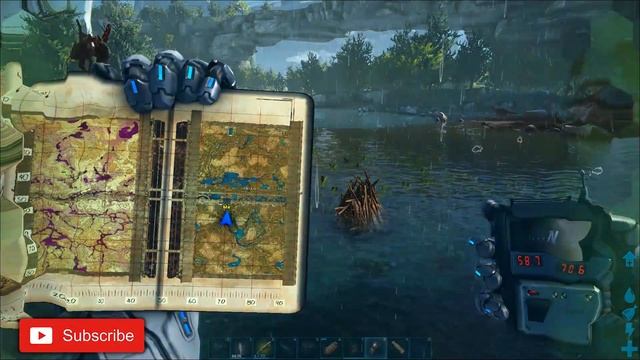 ARK Genesis 2 Cementing Paste Beaver Dam Locations! #ARK смотреть онлайн