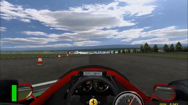 Ferrari 156/85 at Istanbul (rFactor) смотреть онлайн