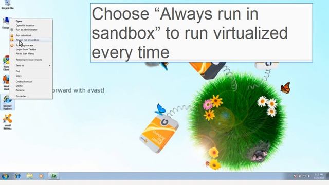 avast! Internet Security Sandbox - Virtualization смотреть онлайн