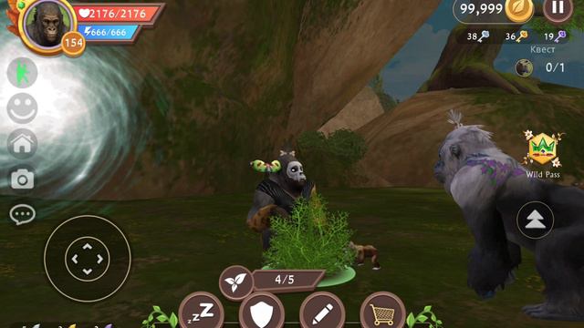 Как получить детёныша гориллы в Wildcraft! #вилдкрафт#оле7#вайлдкрафт#doohrysi#game#mystic#wildcraf