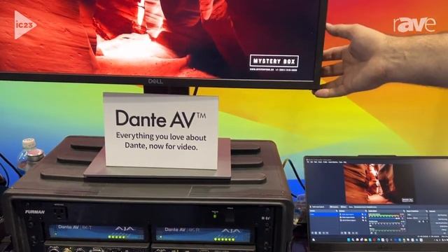 InfoComm 2023: AJA Video Systems Shows Off Dante AV 4k-T and 4k-R Converters With 12 GSDI Input смотреть онлайн