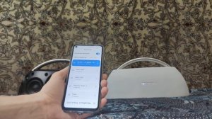 Harman Kardon Go+Play Connect в паре и прослушивание