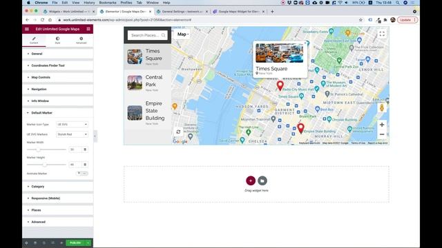 Unlimited Google Maps Widget for Elementor смотреть онлайн