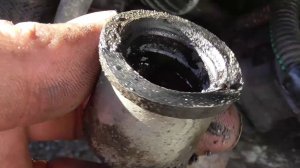 Вольво хс90  Вентиляция Картера "профилактика"