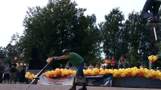 Погостик, видео супер прыжок смотреть онлайн
