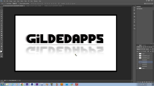 Phasing Text Effect Photoshop Tutorial смотреть онлайн