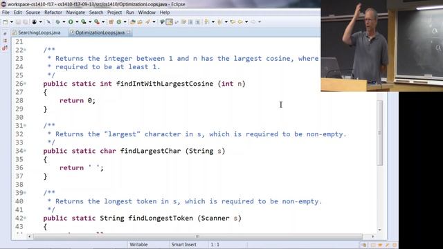 CS 1410 Lecture 2017-09-13 (Stalled Video) смотреть онлайн