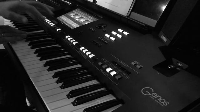 Feels Like Heaven - Fiction Factory | Yamaha Genos cover - 80's Disco remix vintage synthesizer pac смотреть онлайн