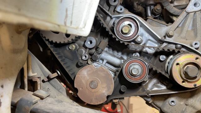 Honda Acty Timing Belt & Water Pump Replacement. #Acty #TimingBelt #WaterPump #Installation #RHD_Ro