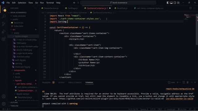 Build an E-Commerce App using ReactJS - PART 9 - Cart Page [React JS for Beginner] смотреть онлайн